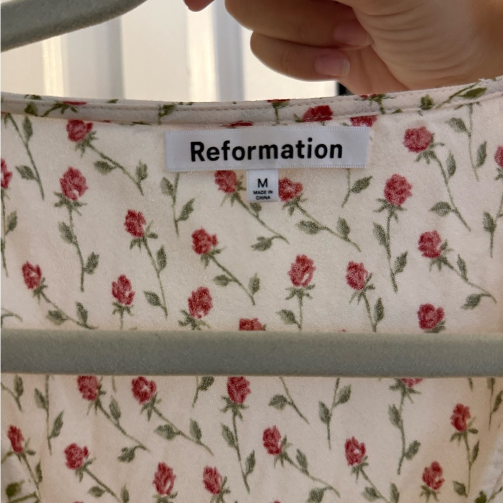Reformation Calix Dress | Print Sleeveless Dress - Picture 4 of 4